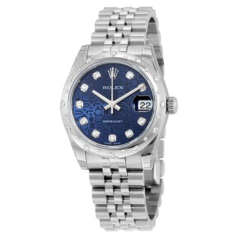 womens rolex datejust 31 blue fwce